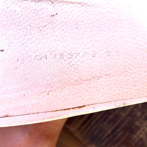 Giuseppe Zanotti Design white sandal heels size 7.5 - Picture 6 of 9